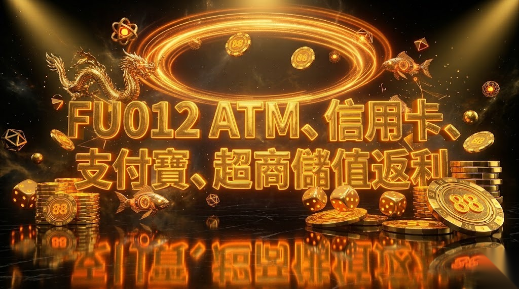 FU012 ATM、信用卡、支付寶、超商儲值返利