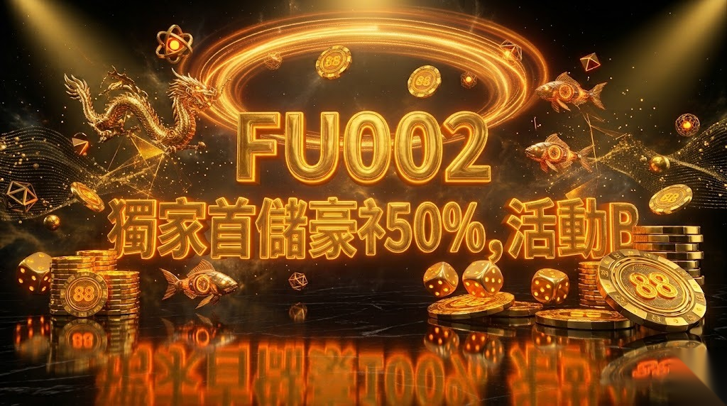 FU002 獨家首儲豪禮50%,活動B